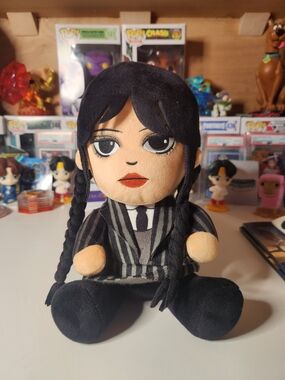 Wednesday Addams Kidrobot Phunny Plush 15” Netflix 2023 Doll Goth